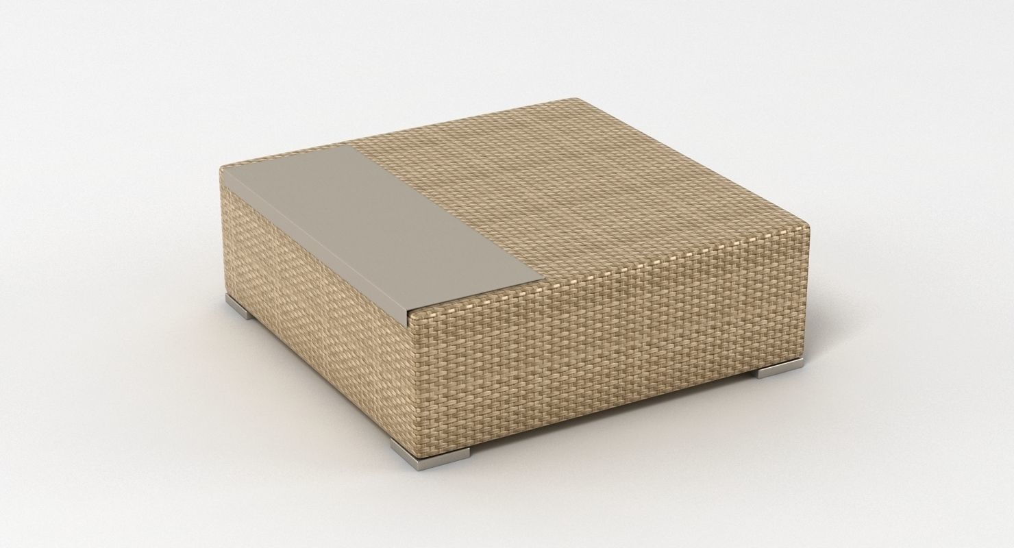 Dedon Garden Furniture Set 3D model_4