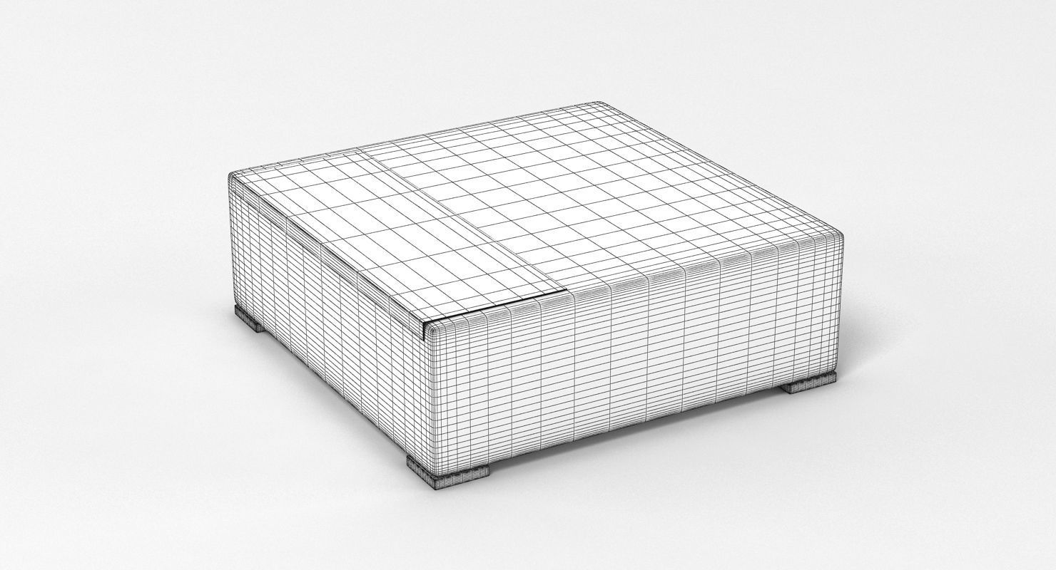 Dedon Garden Furniture Set 3D model_5