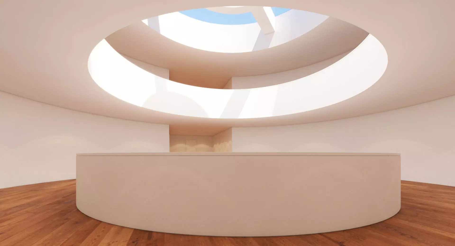 Contemporary Atrium 3D model