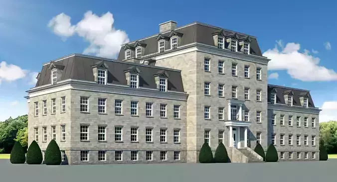 Palace mansion 3D model