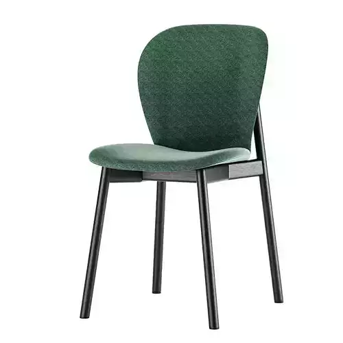 Arden Soft Side Chair 3D model