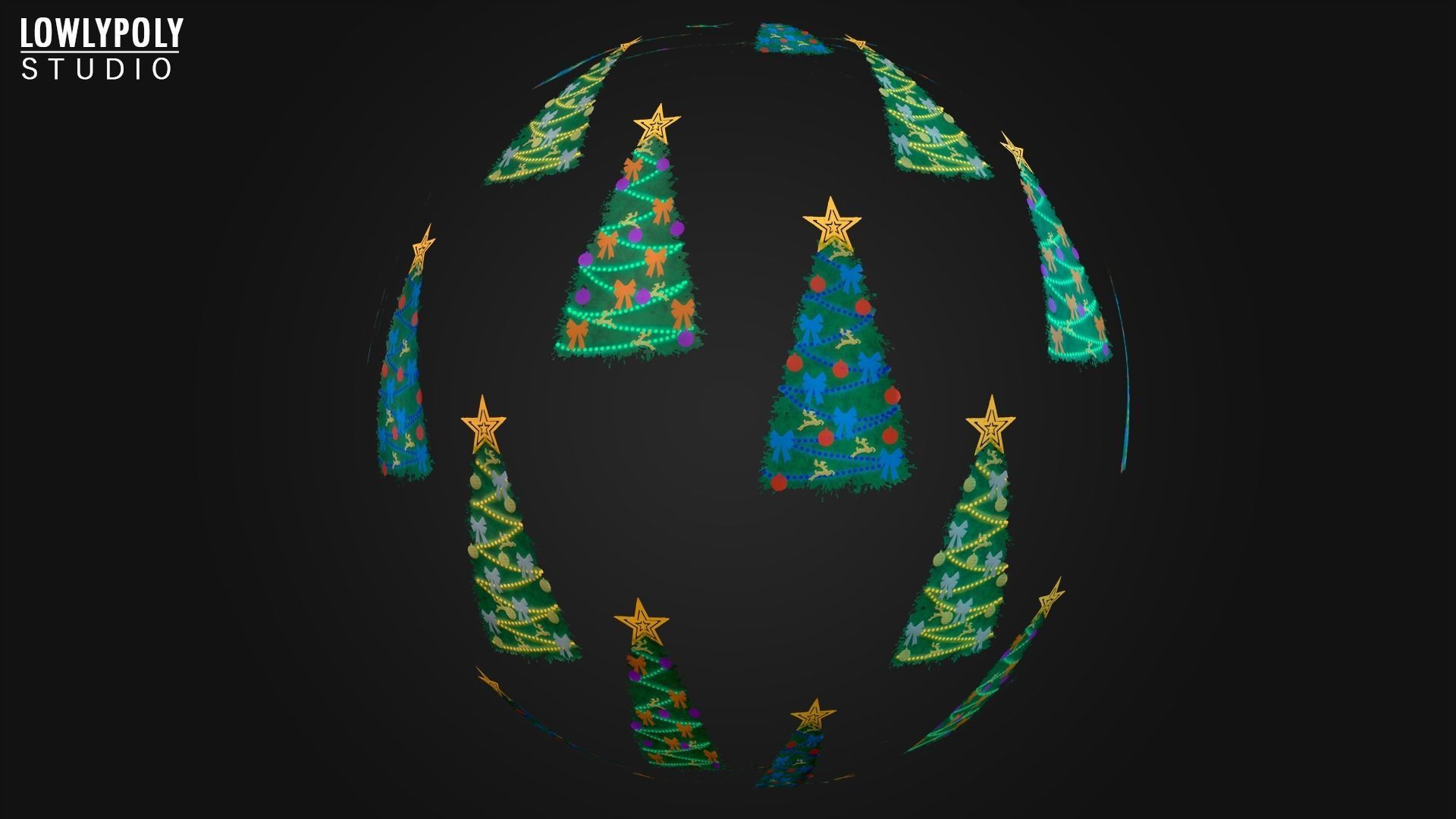 Stylized Christmas Vol 155 - Hand Painted Textures Texture_4