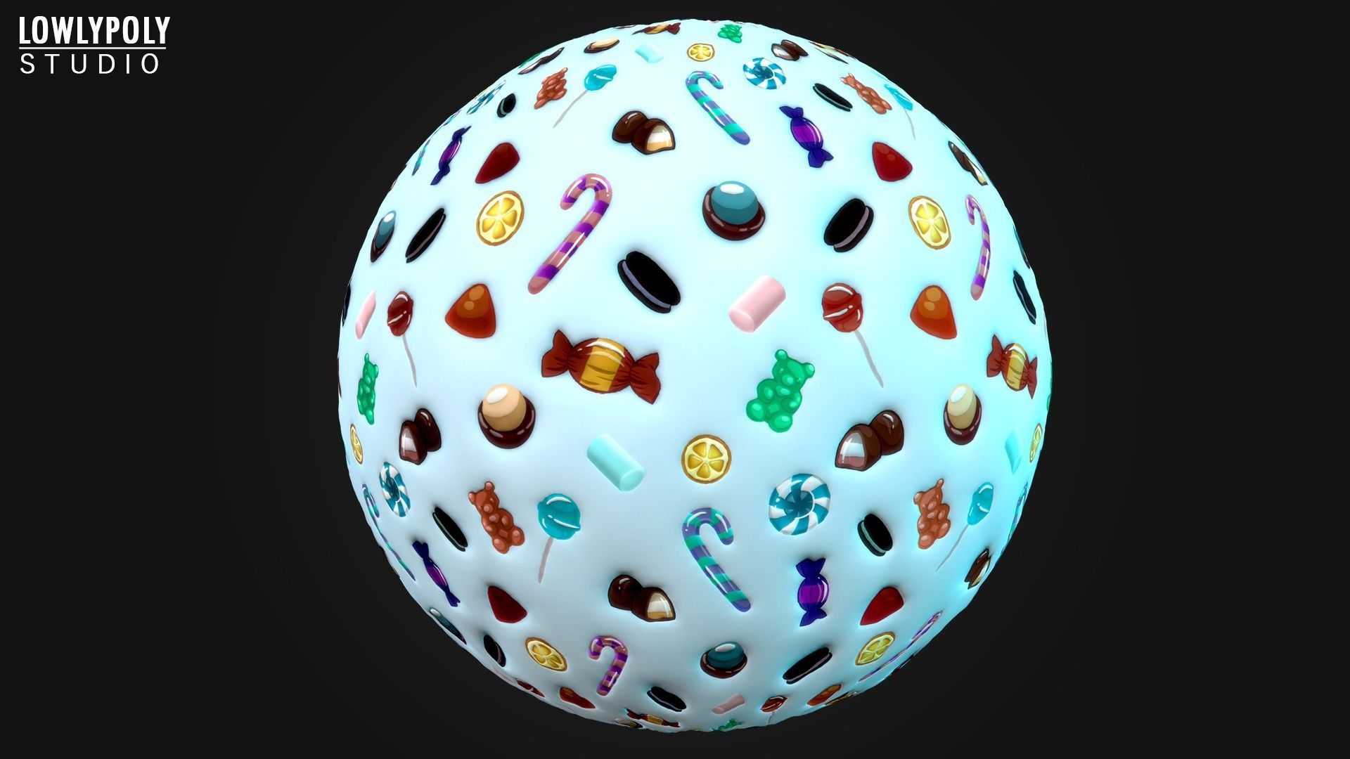 Stylized Christmas Vol 155 - Hand Painted Textures Texture_7