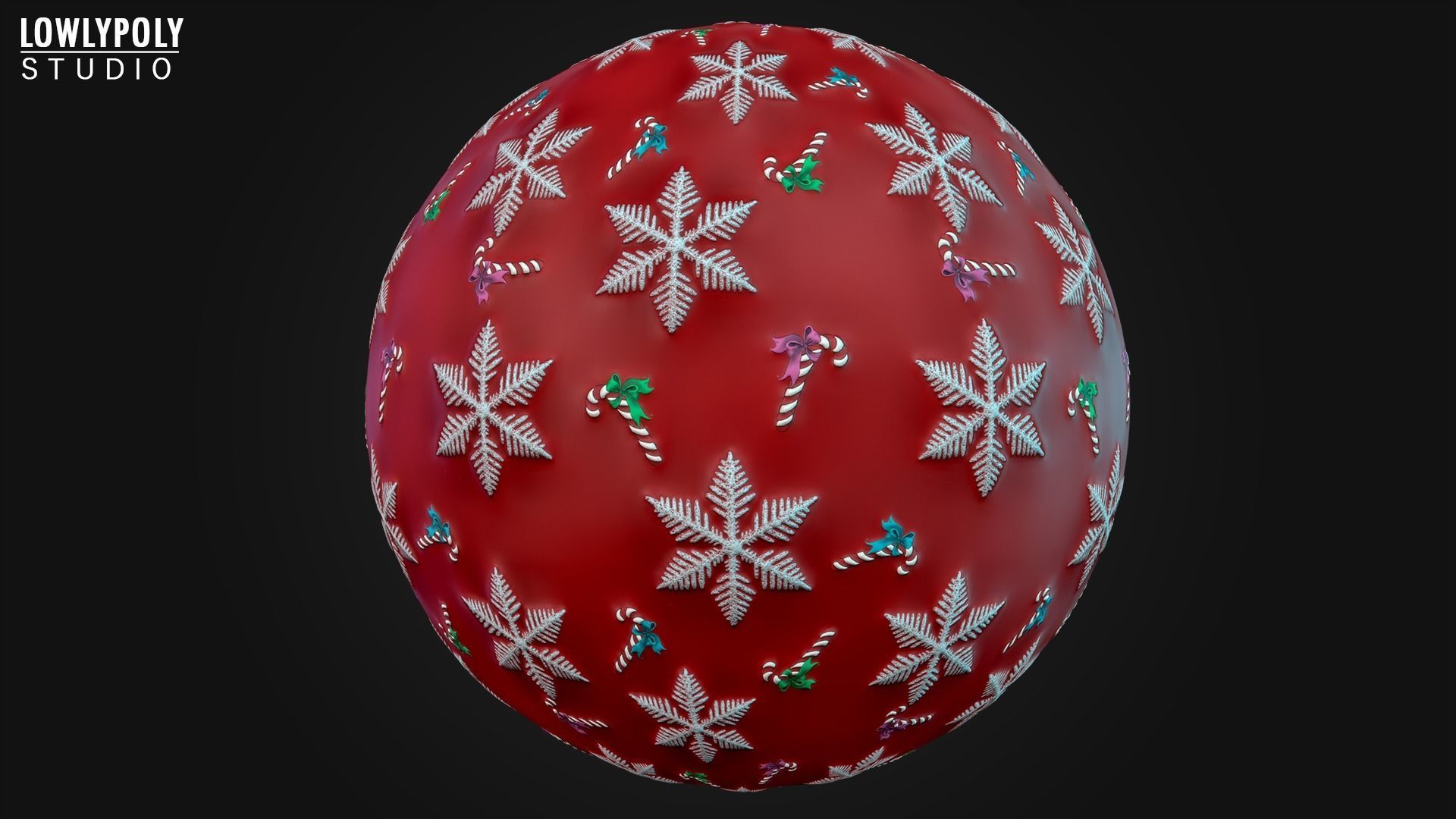 Stylized Christmas Vol 155 - Hand Painted Textures Texture_8