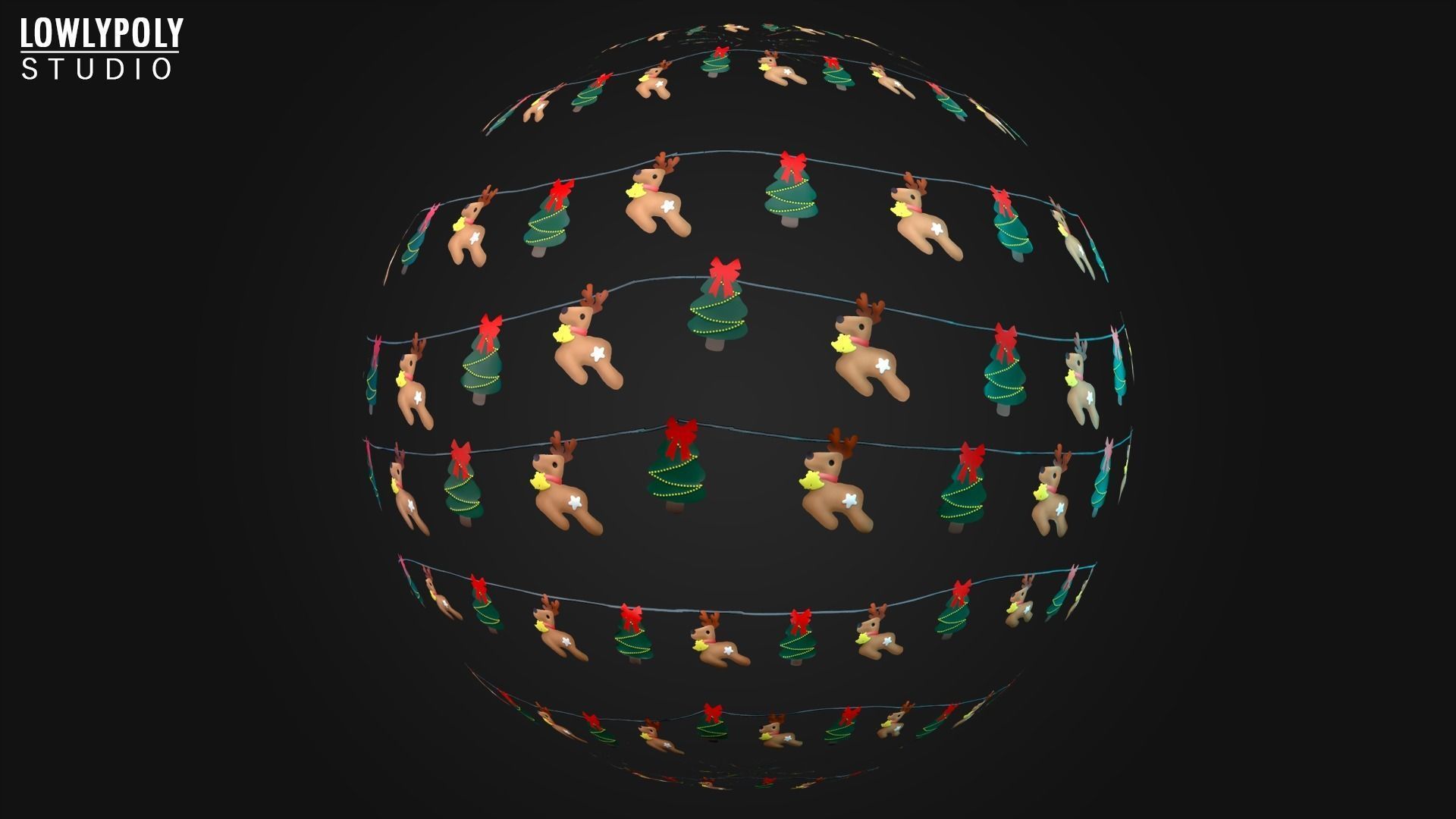 Stylized Christmas Vol 155 - Hand Painted Textures Texture_13