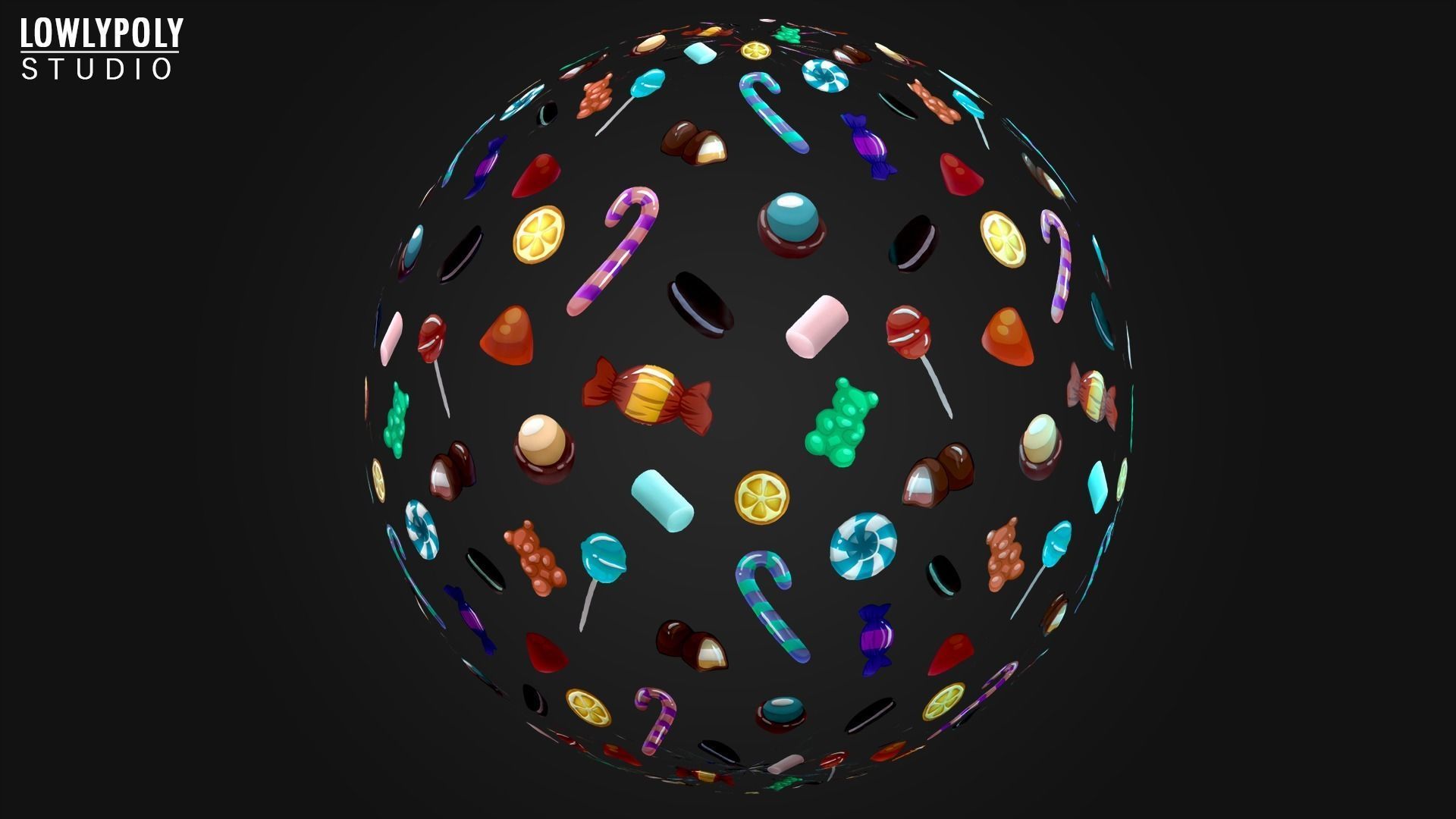 Stylized Christmas Vol 155 - Hand Painted Textures Texture_9