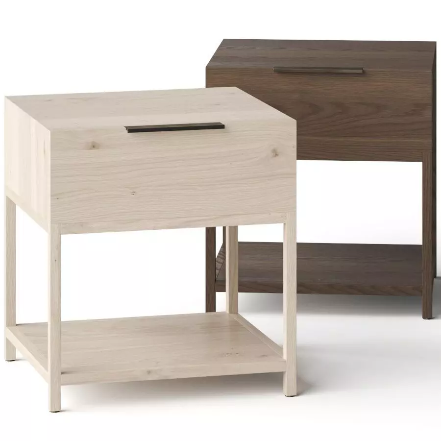 Lulu and Georgia Dana Nightstand Bedside Table 3D model