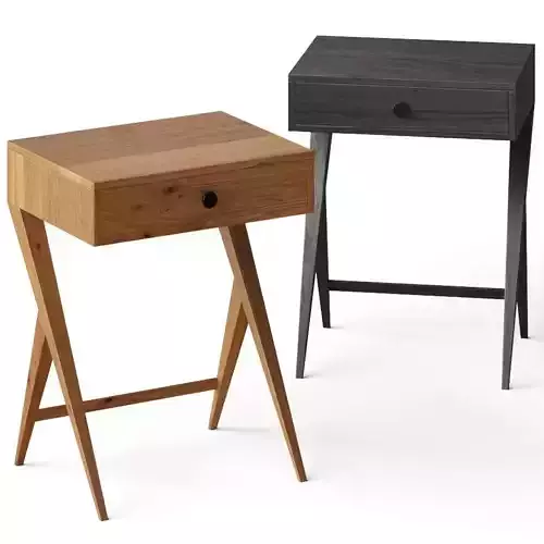 Lulu and Georgia Hendrik Nightstand Bedside Table 