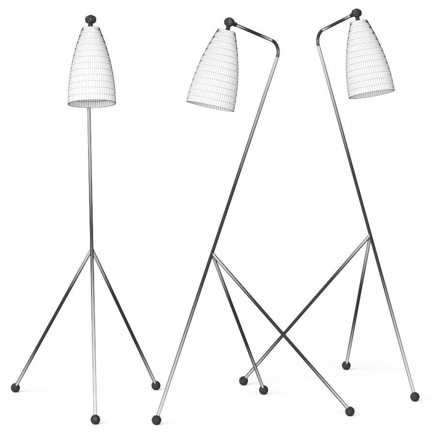 Lulu and Georgia Shany Floor lamp 3D model_1