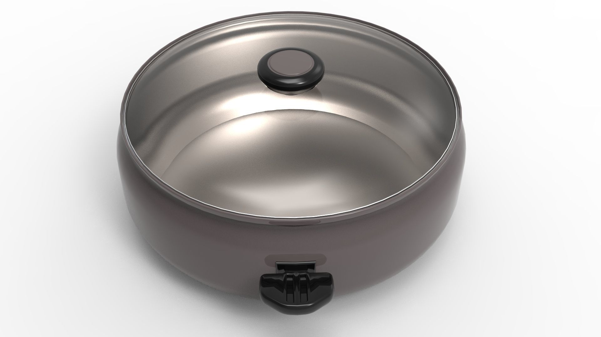 COOKWARE GRAY Low-poly 3D model_11