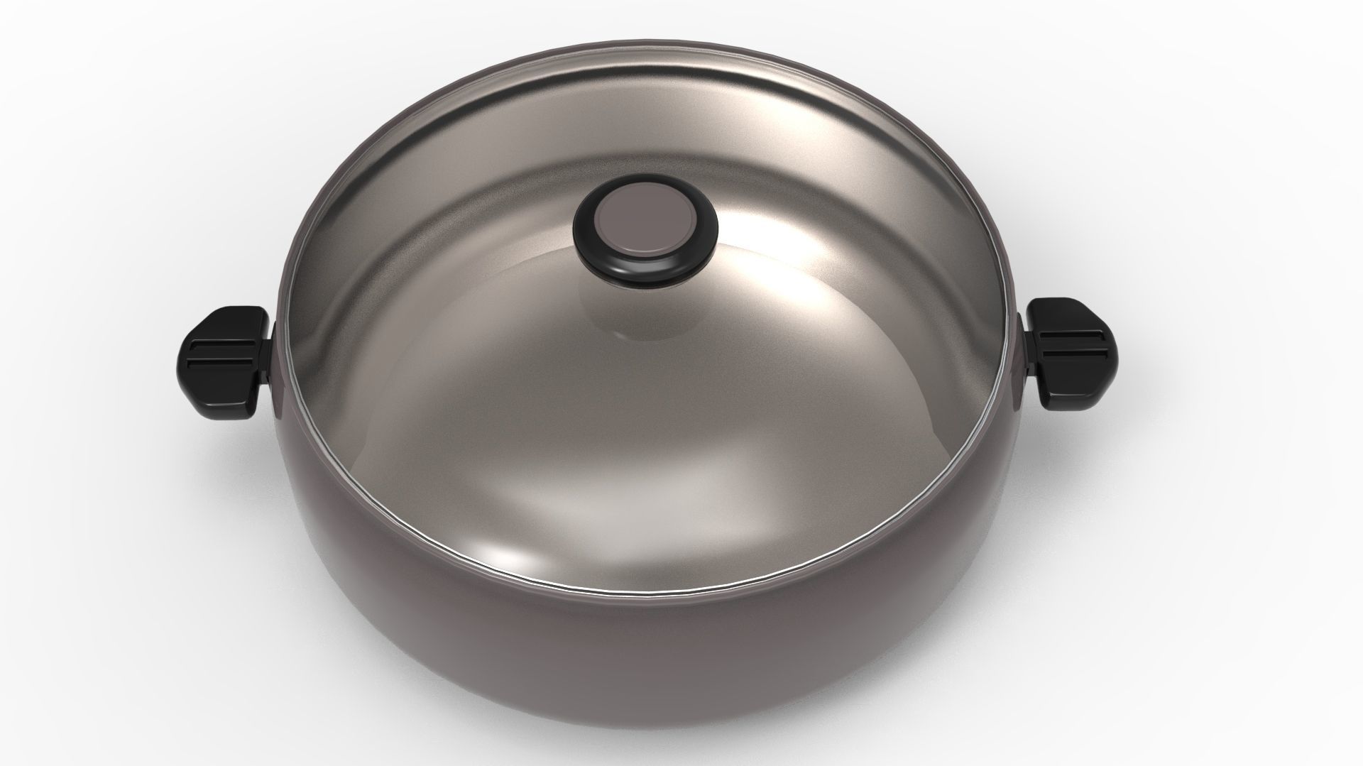 COOKWARE GRAY Low-poly 3D model_40