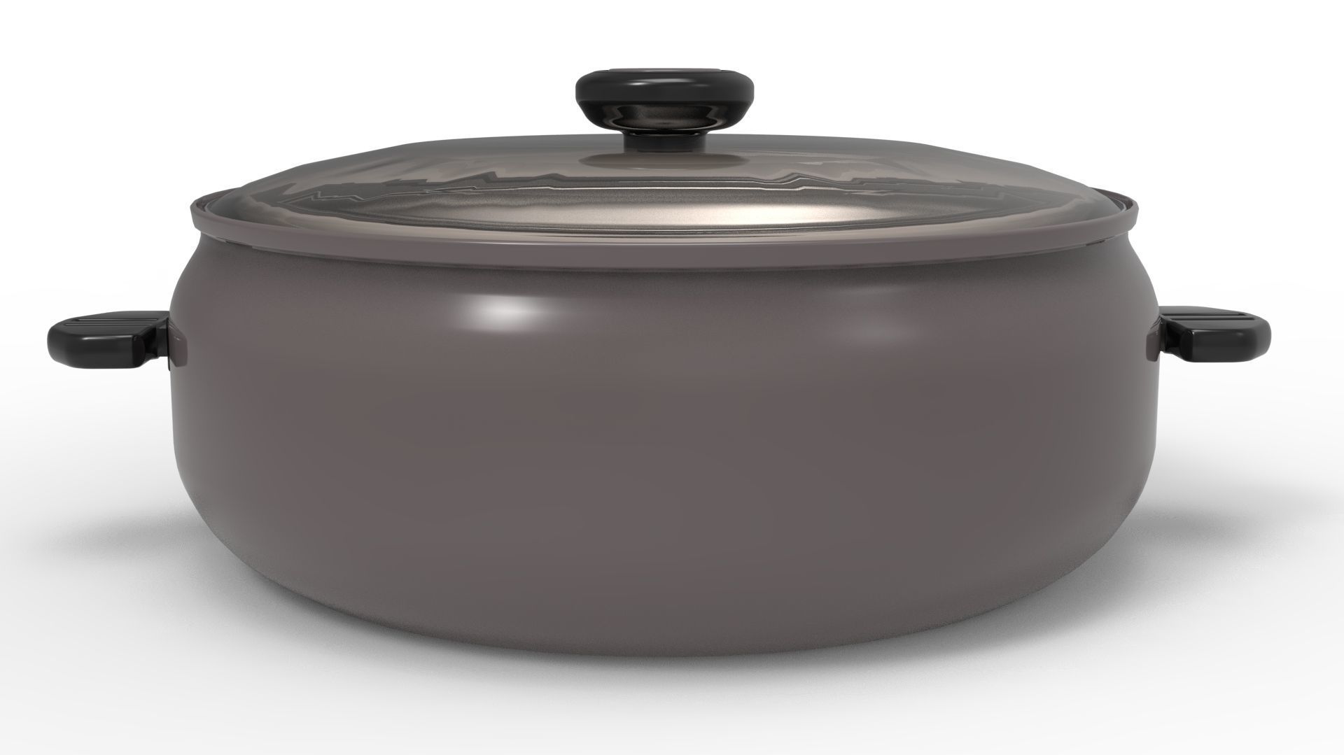 COOKWARE GRAY Low-poly 3D model_6