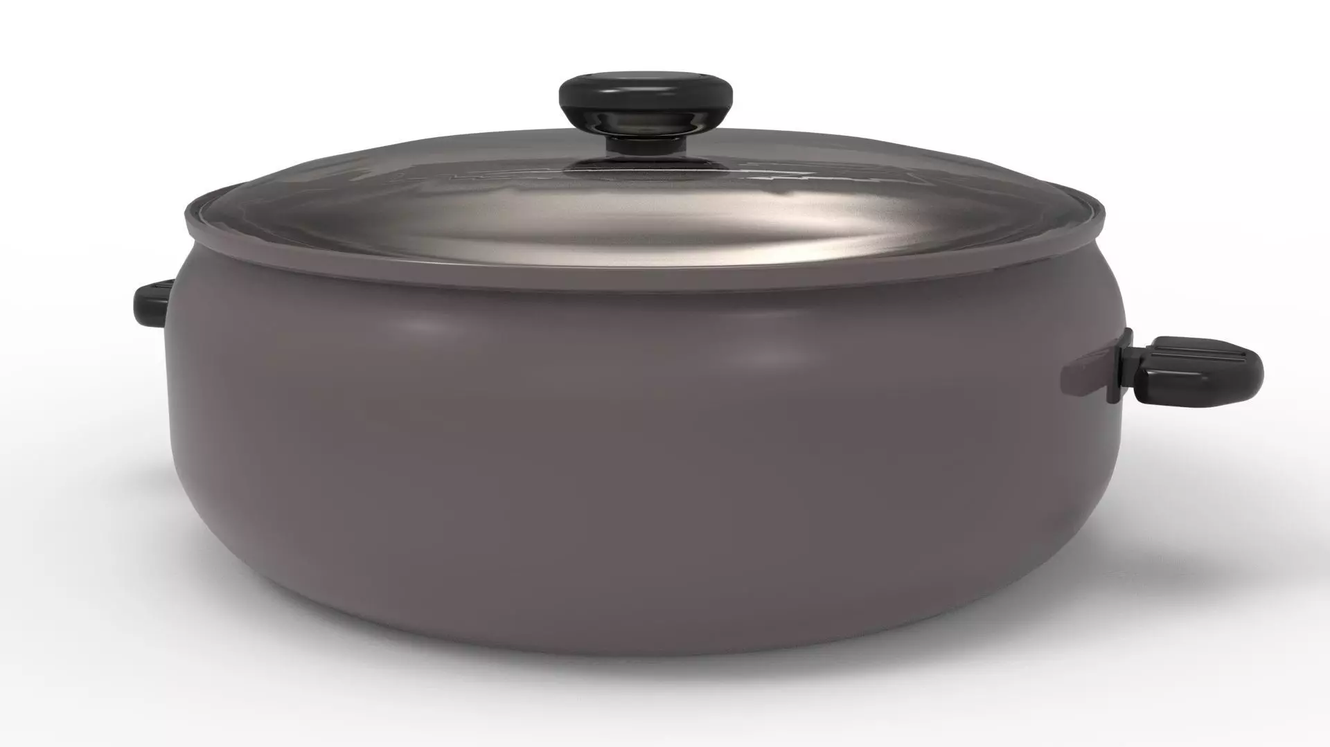 COOKWARE GRAY Low-poly 3D model_0