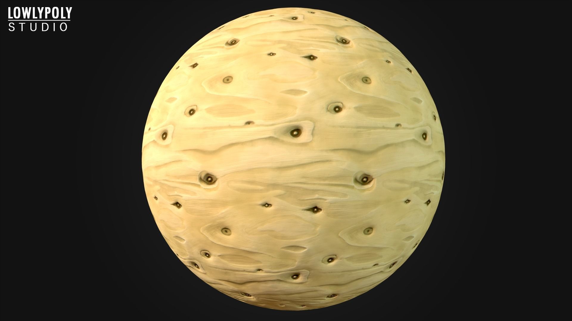 Stylized Seamless Wood Vol 158 - Hand Painted Textures Texture_3