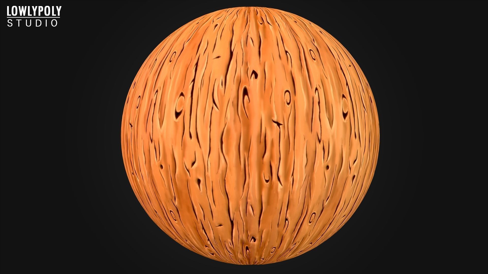 Stylized Seamless Wood Vol 158 - Hand Painted Textures Texture_4