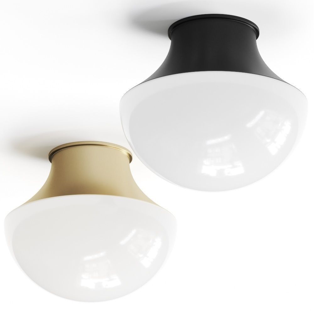Lulu and Georgia Randi Flush Mount Ceiling Lamp 3D model_2