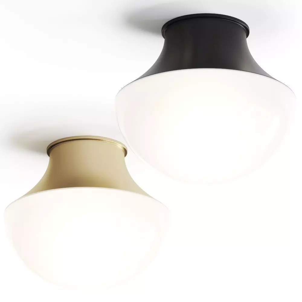 Lulu and Georgia Randi Flush Mount Ceiling Lamp 3D model_0