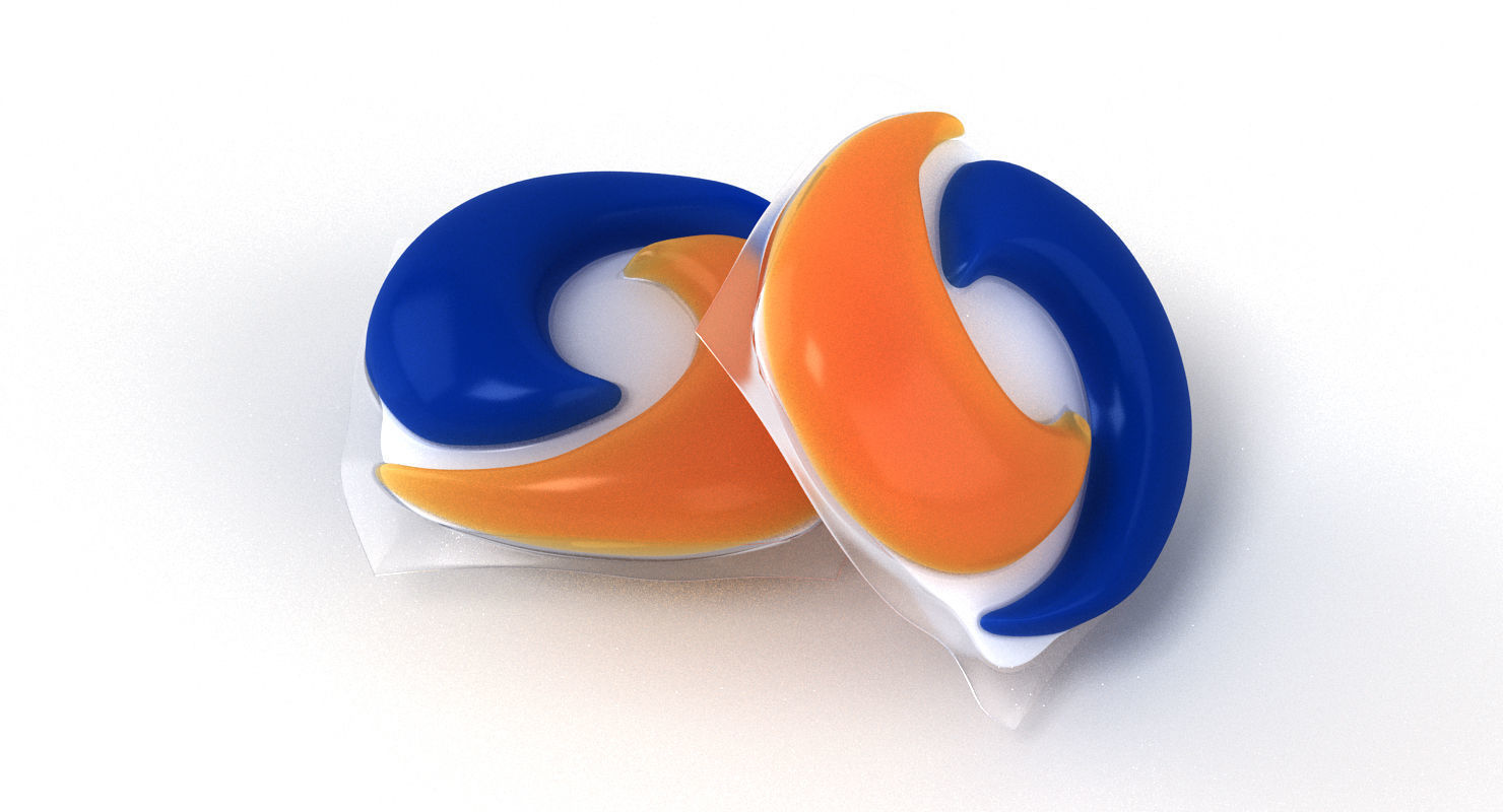 Tide Pods 3D model_5