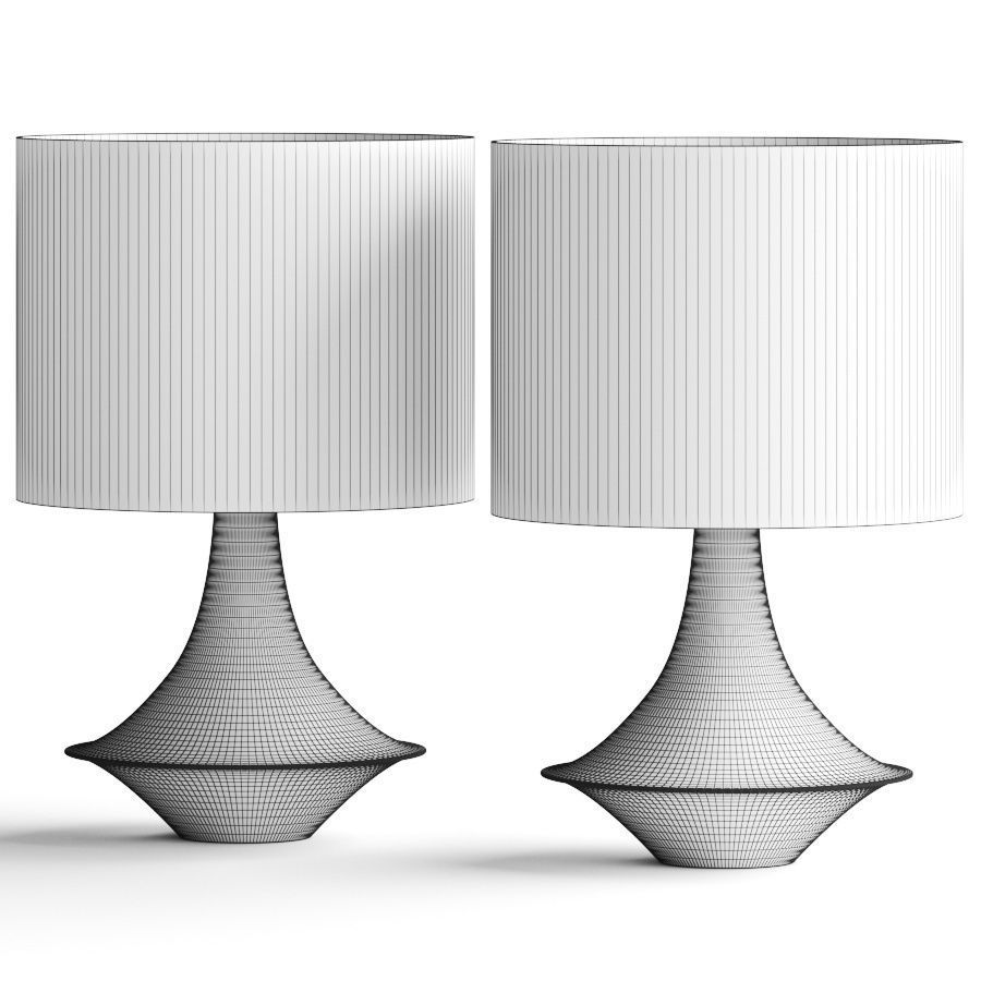 Lulu and Georgia Coulwood Table Lamp 3D model_1
