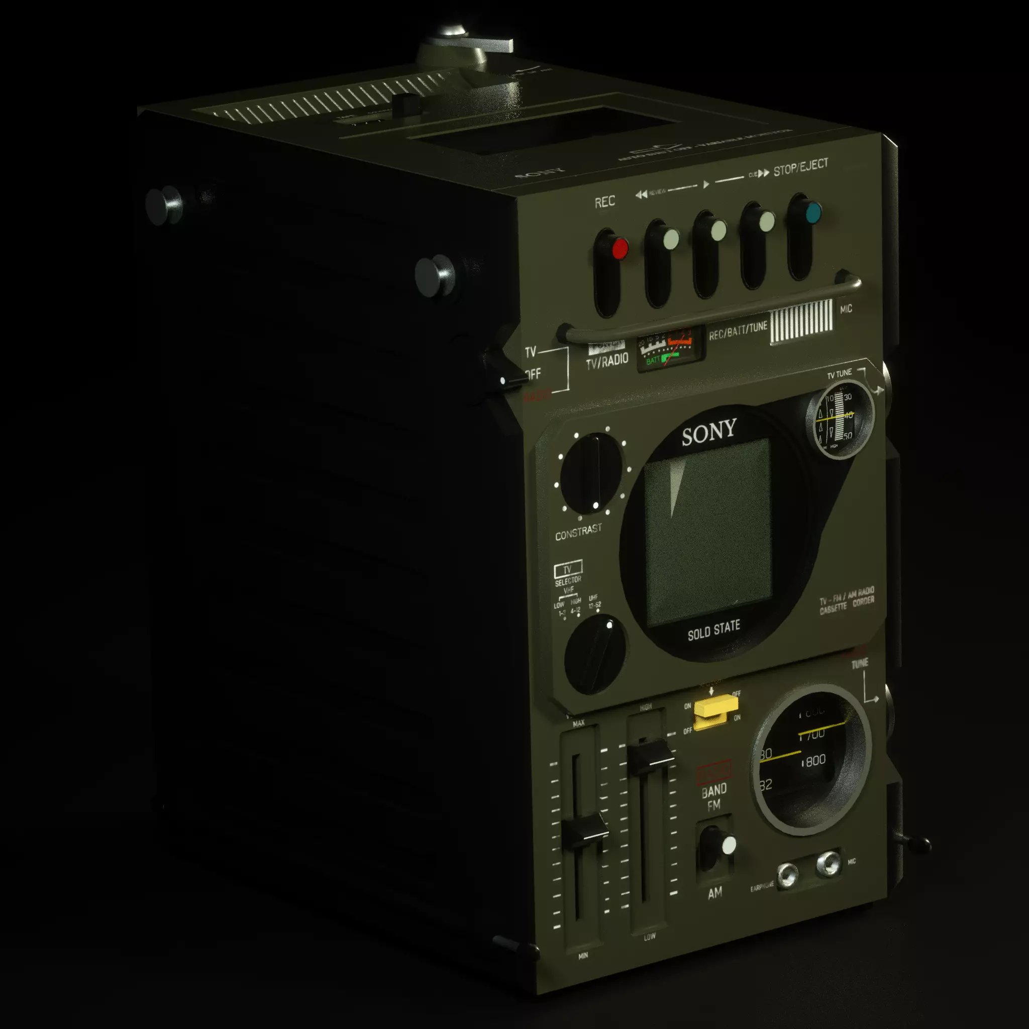3D model Sony FX-300 Jackal VR / AR / low-poly | CGTrader