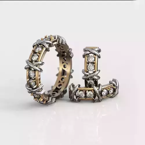 3 d ring replica Tiffany