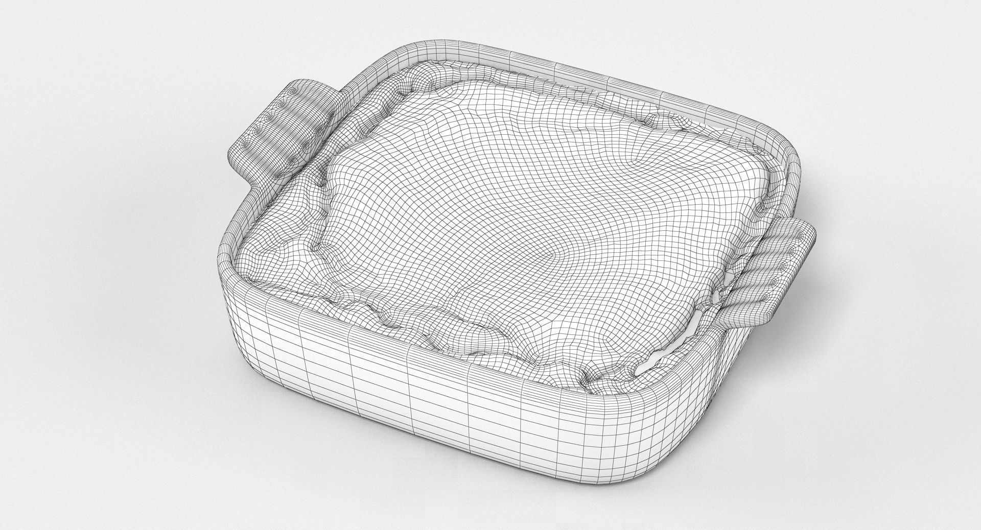 Casserole Dish 2 3D model_8