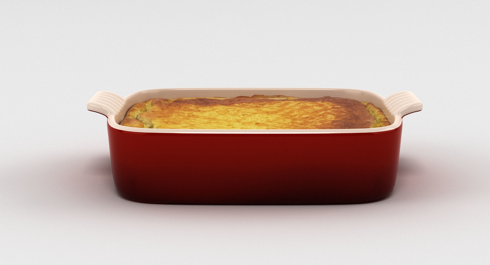 Casserole Dish 2 3D model_1