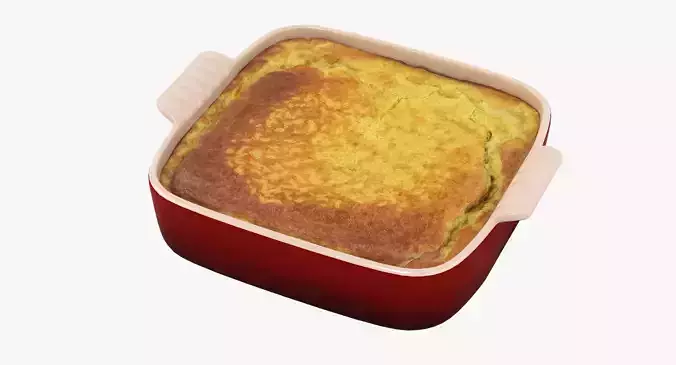 Casserole Dish 2 3D model