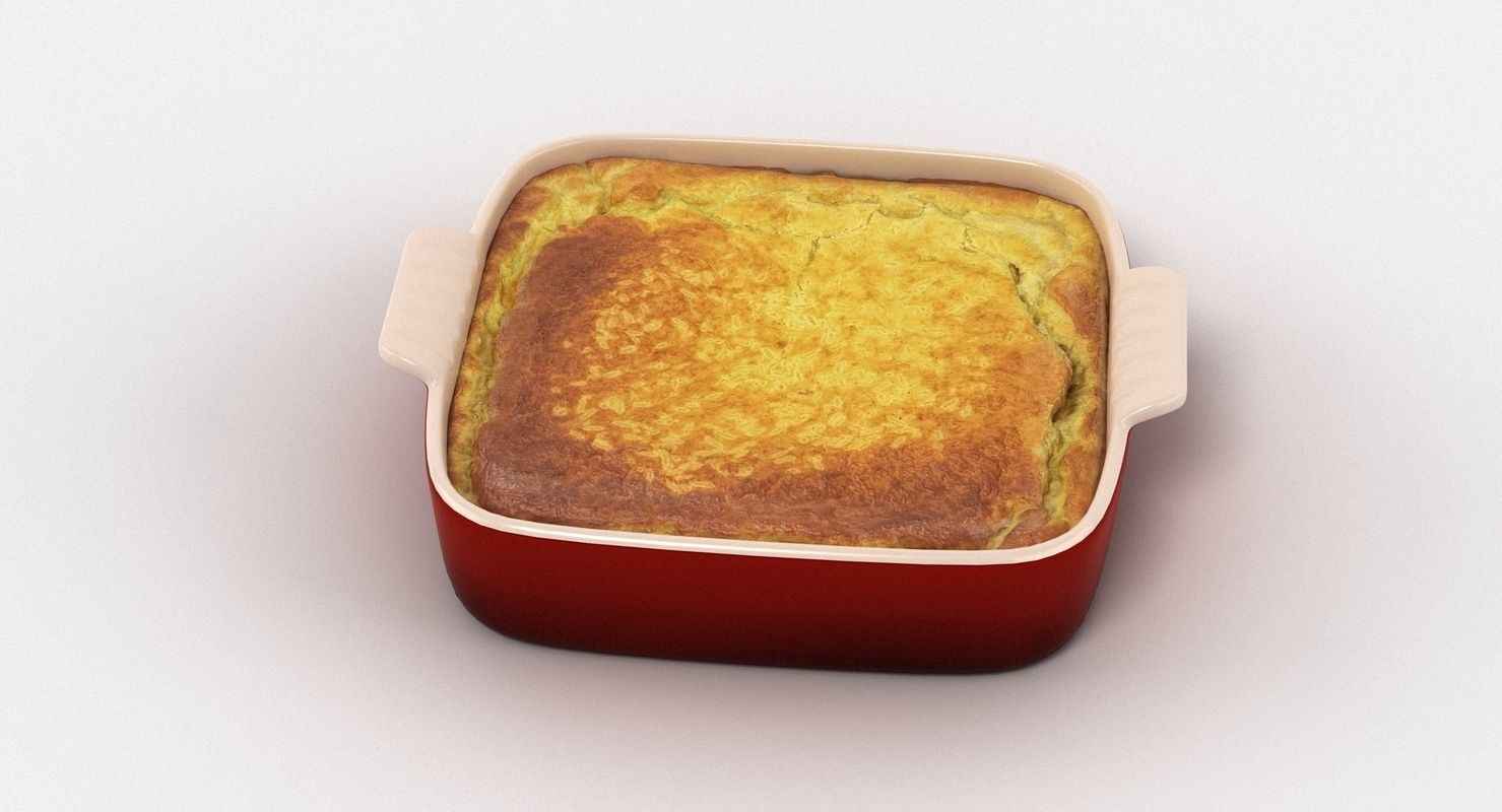 Casserole Dish 2 3D model_3