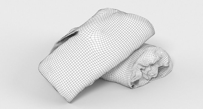 Sandwich Wrap 3D model 3