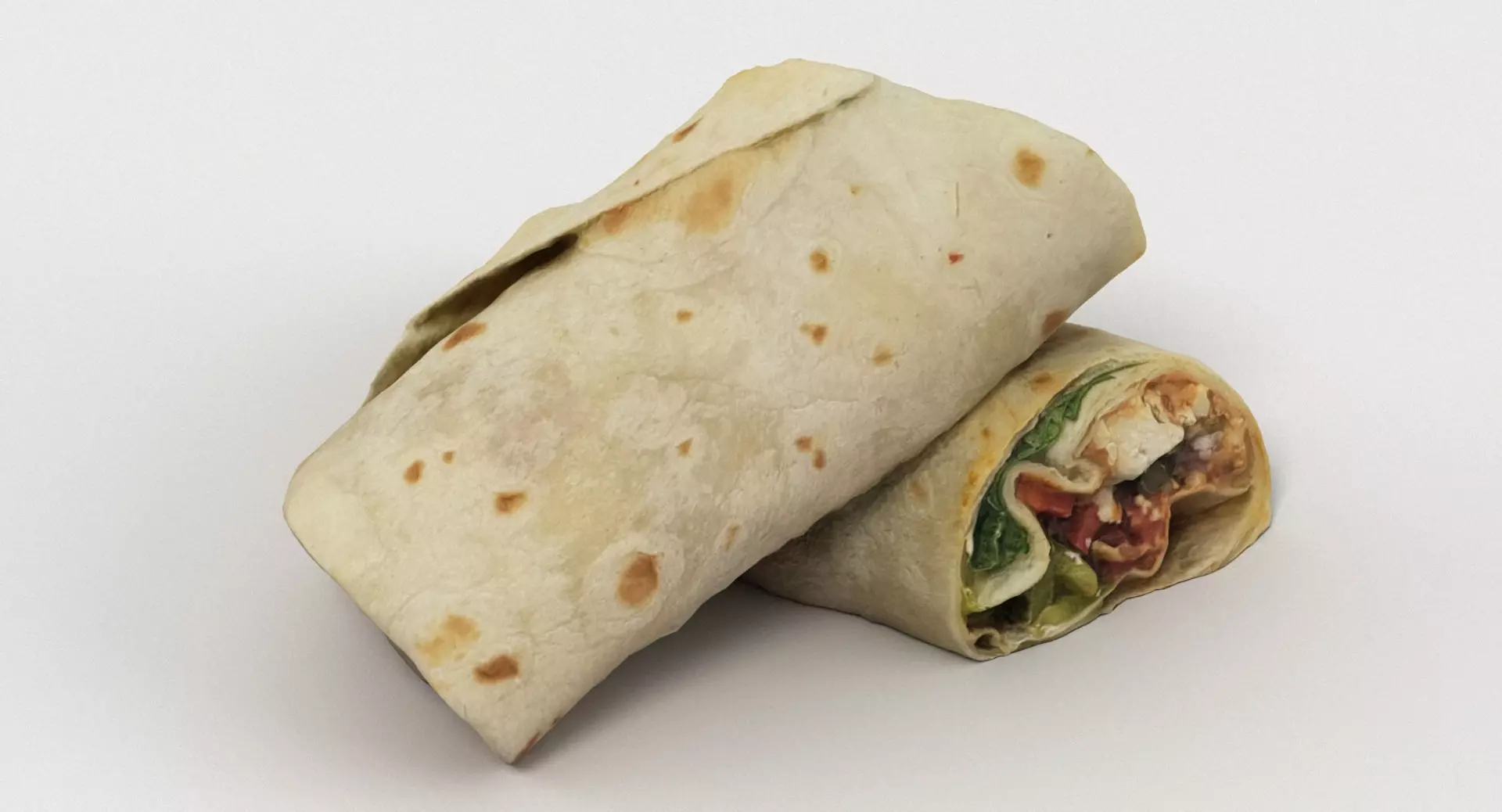 Sandwich Wrap 3D model