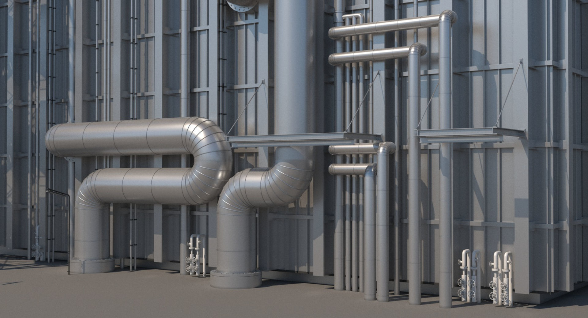 Factory Module 1 3D model_5