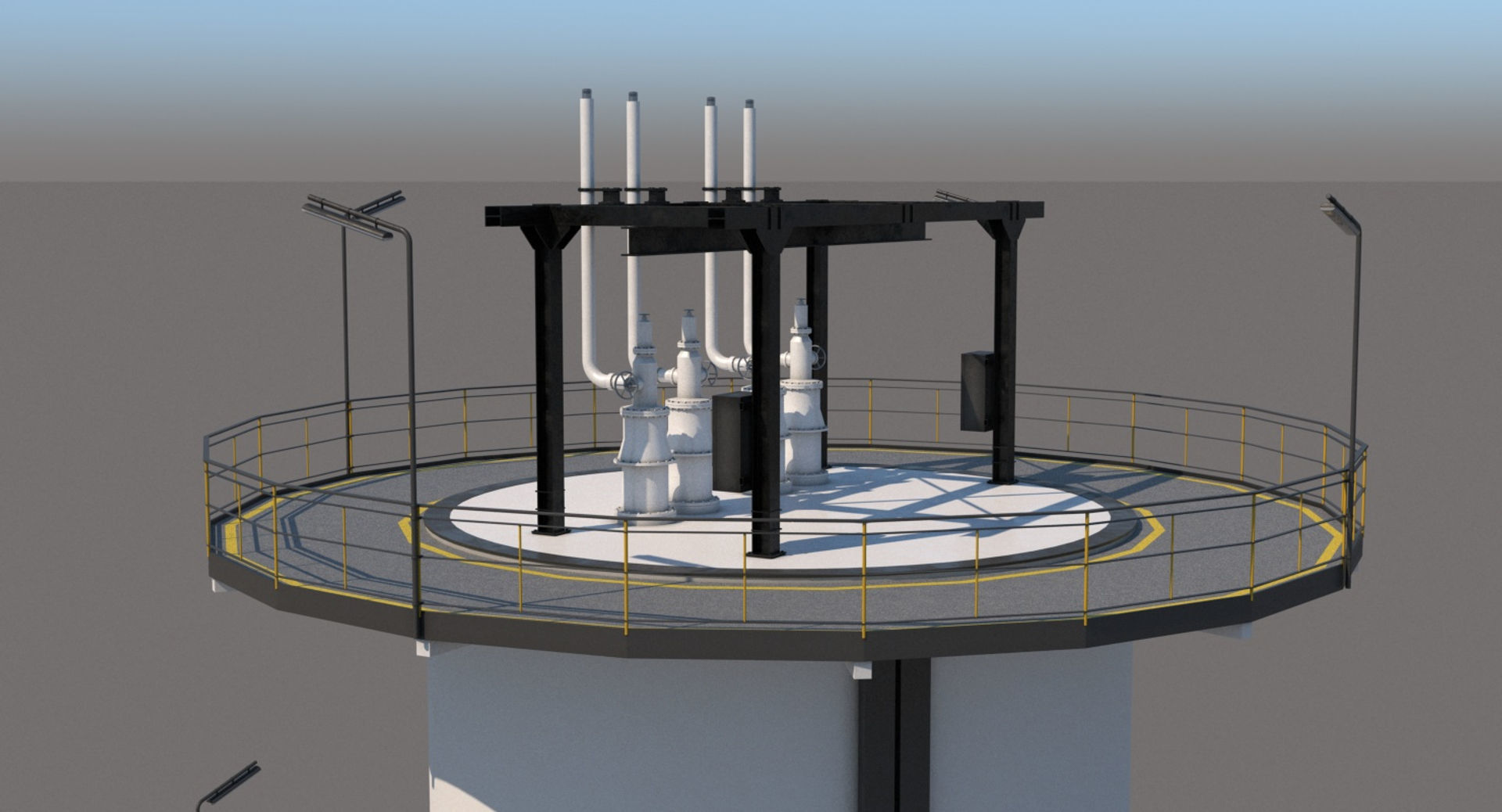 Factory Module 1 3D model_15
