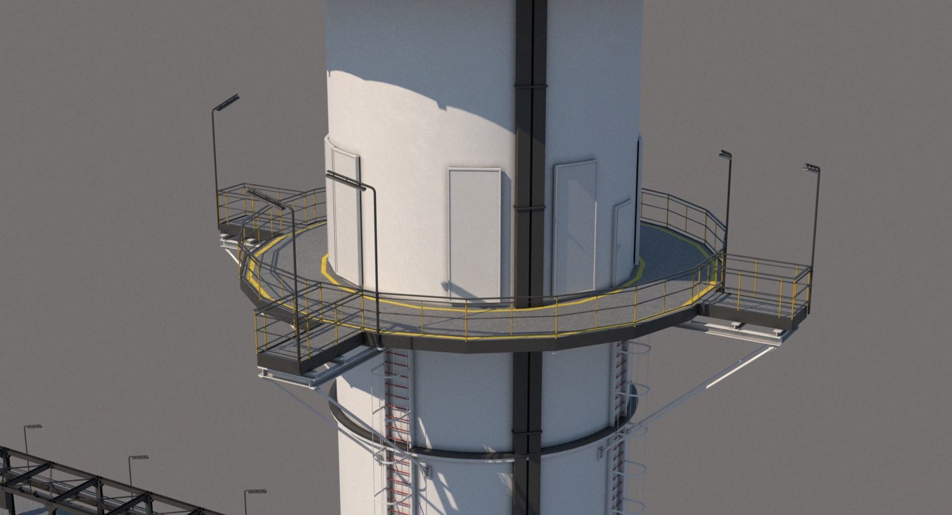 Factory Module 1 3D model_1