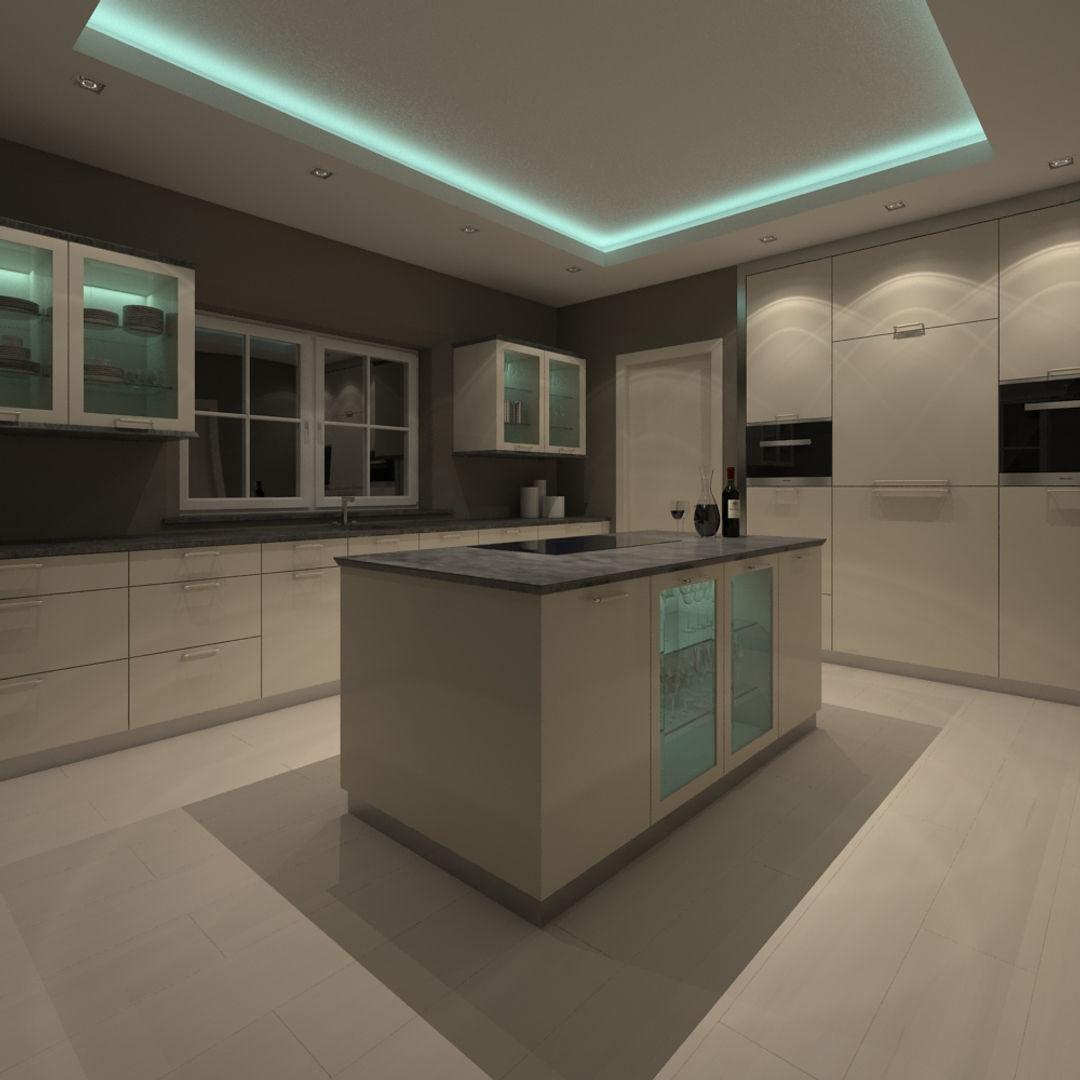 Kitchen Scene 2 3D model_8
