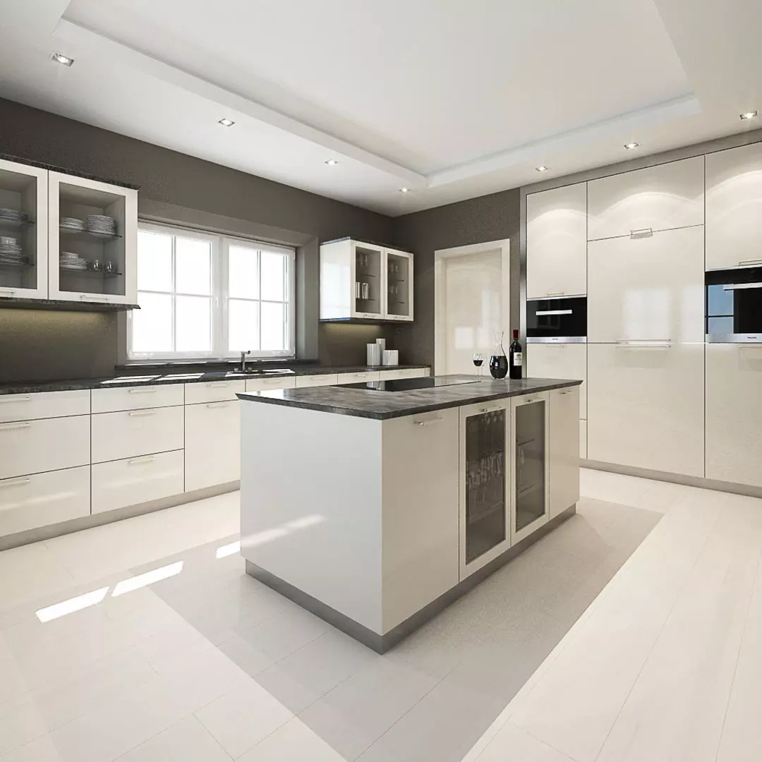 Kitchen Scene 2 3D model_0