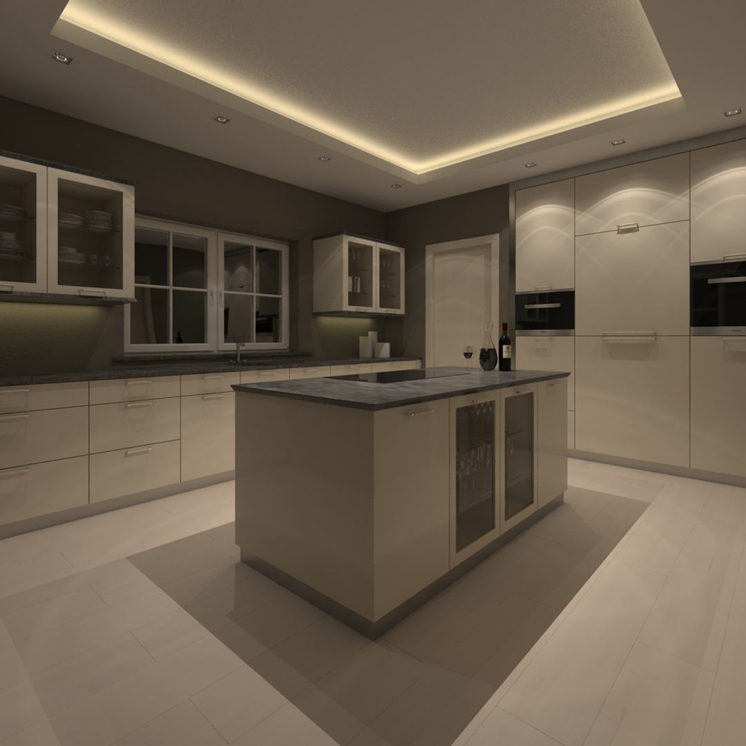 Kitchen Scene 2 3D model_7