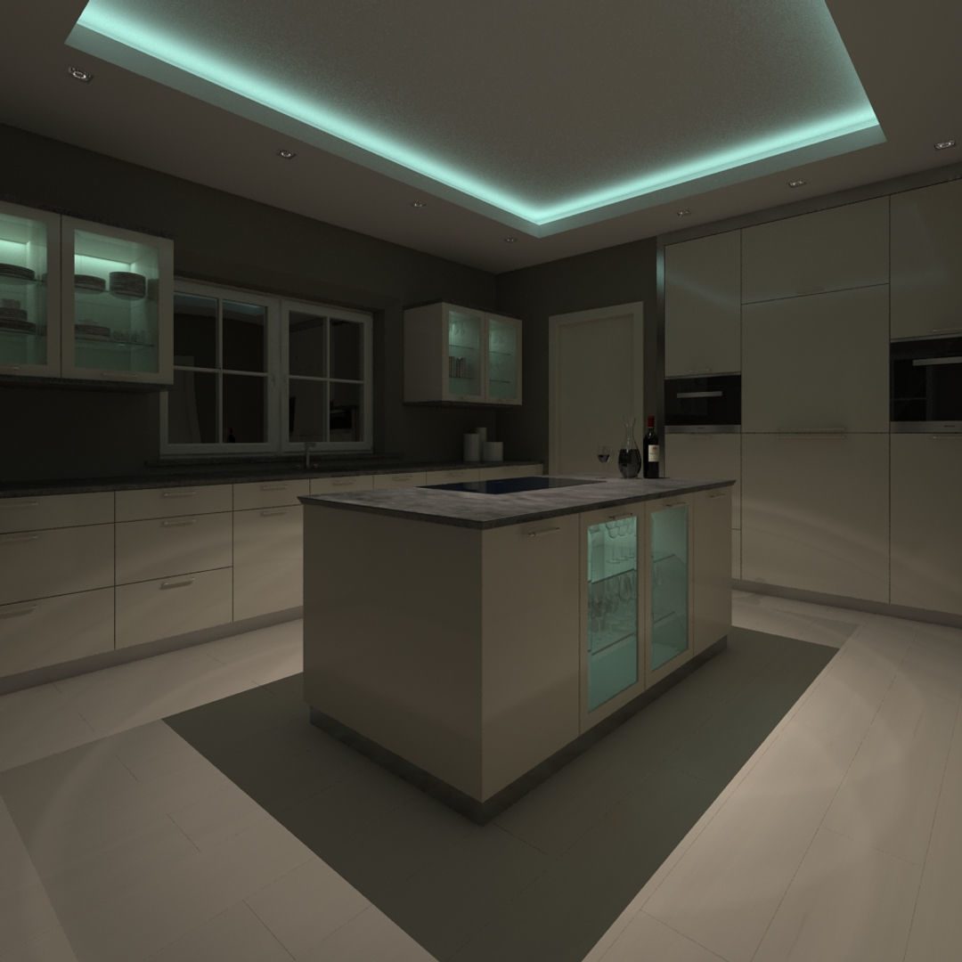 Kitchen Scene 2 3D model_9