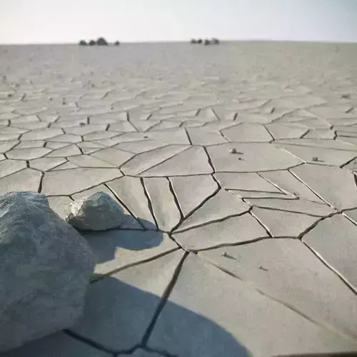 Dried Desert Land