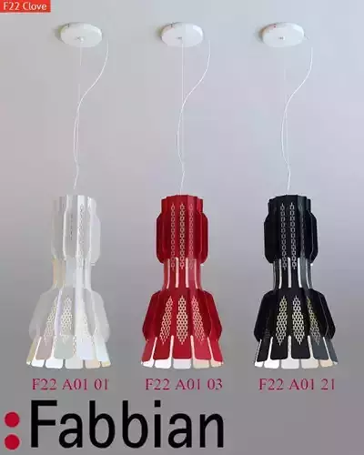 Fabbian F22 Clove Chandeliers