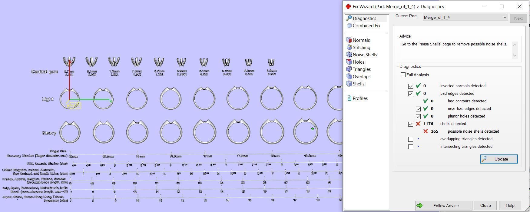 Solitaire diamond ring style II 3D print model_12