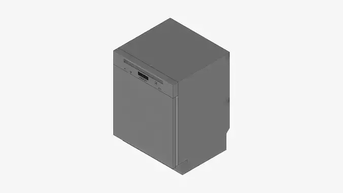 Dishwasher - Modern - Semi Integrated - Appliance 025