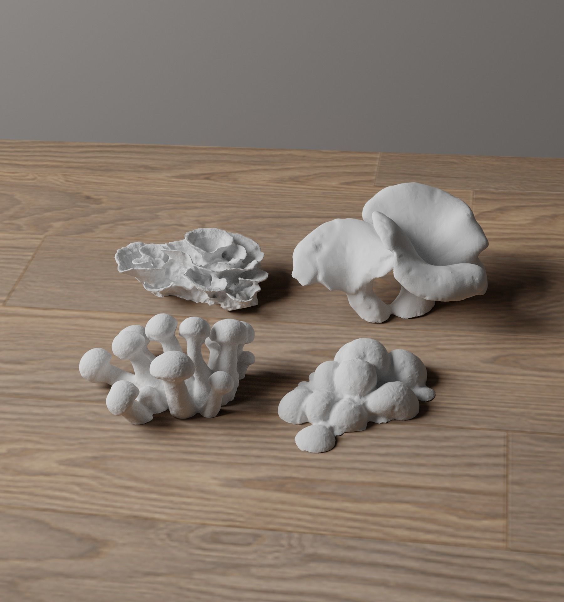 Basing Details Pack 2 - Mushrooms 3D print model_7