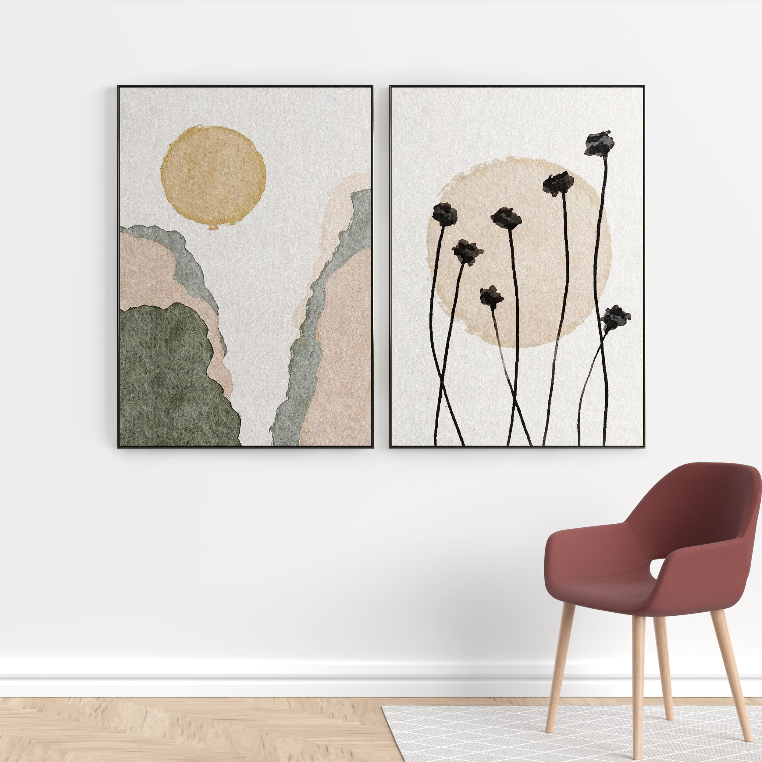 Photo Frame 159 Low-poly 3D model_4