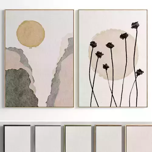 Photo Frame 159 Low-poly 3D model Photo Frame 159 Low-poly 3D model