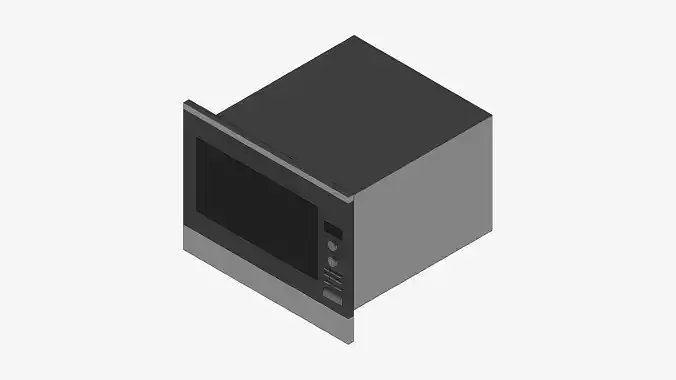 Microwave - Modern - Built-In - Appliance 058