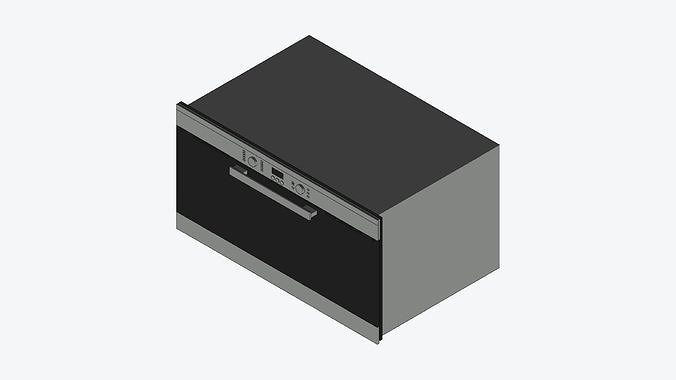 Oven - Modern - Appliance 071 Low-poly 3D model