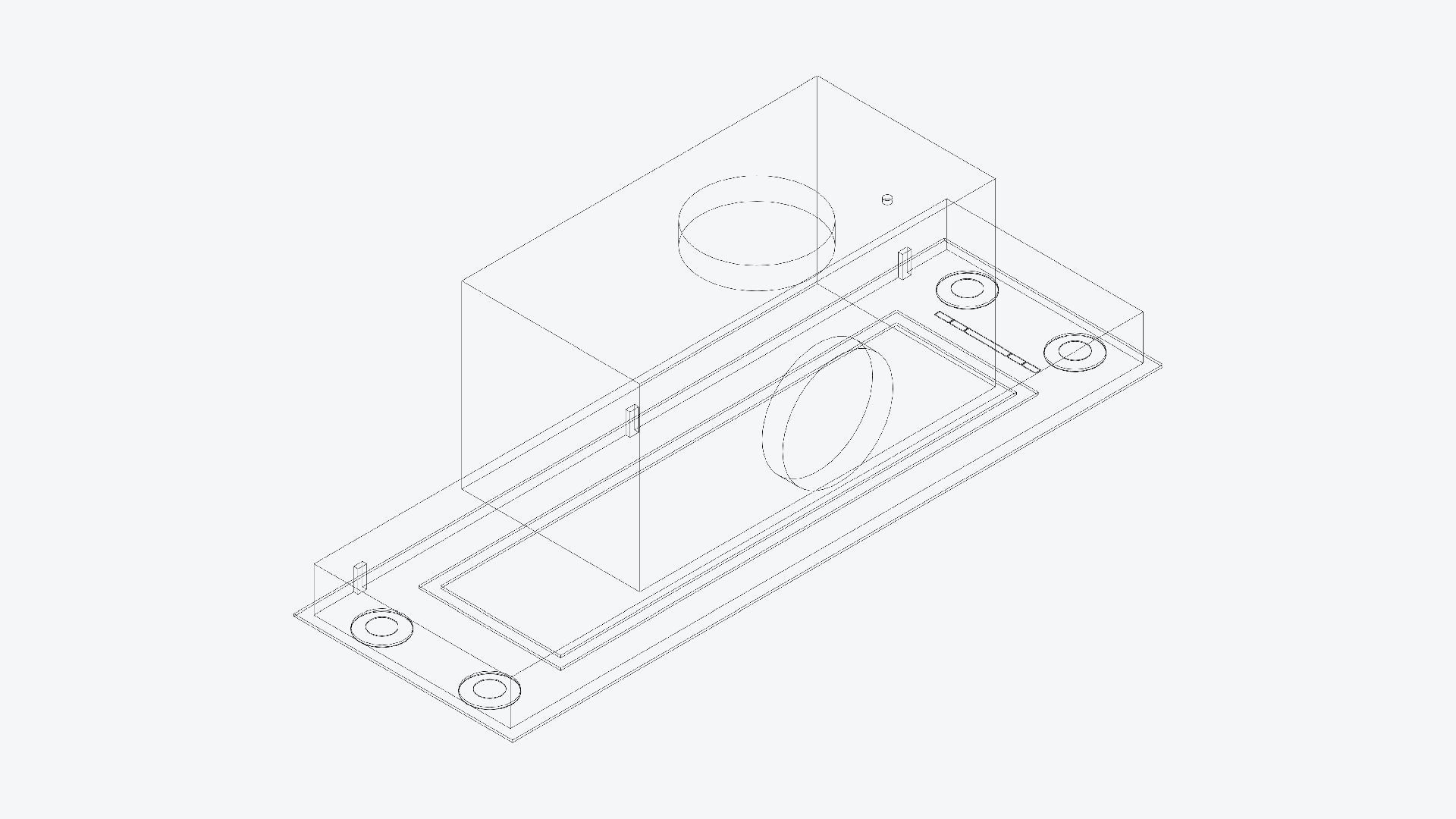Rangehood - Modern - Built-In - Appliance 078 Low-poly 3D model_2