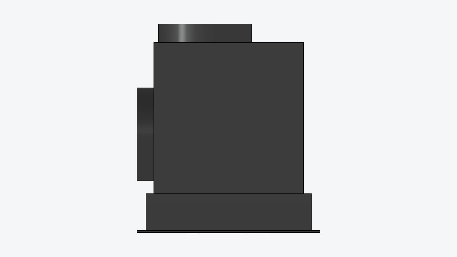 Rangehood - Modern - Built-In - Appliance 078 Low-poly 3D model_4