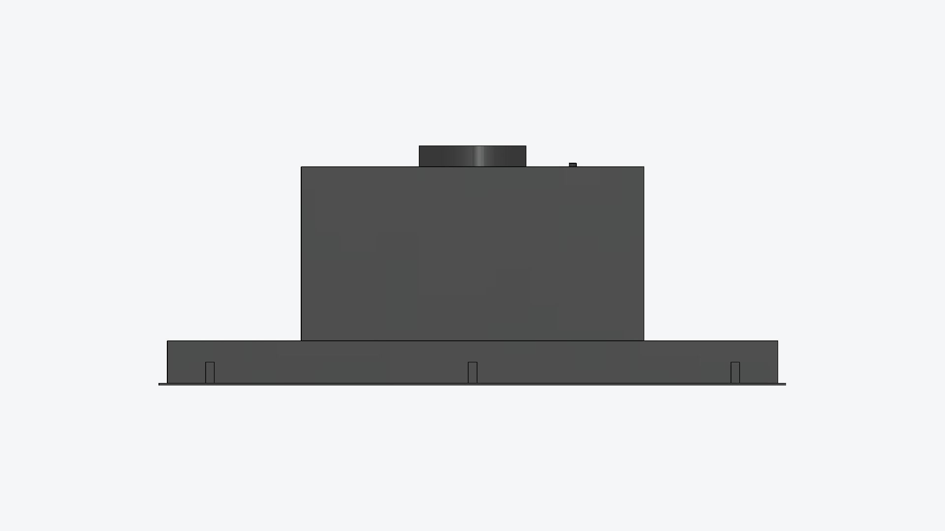 Rangehood - Modern - Built-In - Appliance 078 Low-poly 3D model_3